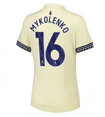 Everton Vitaliy Mykolenko #16 Udebanetrøje Dame 2025-26 Kortærmet